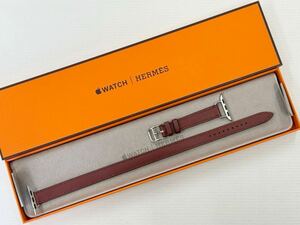 ☆希少 美品 即決 ルージュH アトラージュ Apple watch HERMES エルメス ドゥブルトゥール 41mm 40mm アップルウォッチ 507