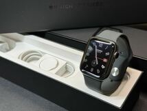 ☆即決 美品 Apple Watch series5 HERMES 44mm ブラック ステンレス 本体 アップルウォッチ エルメス 黒 GPS+Cellular 533_画像1