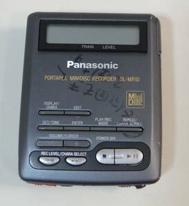 Va8022 Panasonic ポータブルミニディスクレコーダー　SL-MR10「ジャンク品」