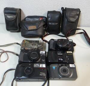 Va8036 フィルムカメラ RICOH/FUJIFILM/CANON/CHINON/LYNX90「ジャンク品」