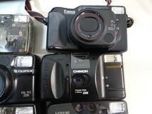 Va8036 フィルムカメラ RICOH/FUJIFILM/CANON/CHINON/LYNX90「ジャンク品」_画像4