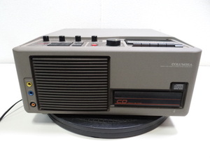 T13238 コロンビア COLUMBIA GP-25 レコード・カセットテープ　CDプレーヤー 通電確認済 ジャンク