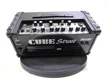 T13124 Roland ローランド CUBE Street ステレオアンプ ギターアンプ 中古動作品_画像5