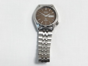 T13294 SEIKO Silver Wave QUARTZ 7546-801A ブラウン盤 ジャンク