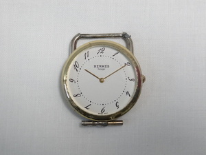 T13353 エルメス HERMES PARIS HORLOGER クォーツ ジャンク