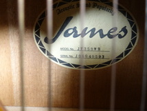 H1470 James　JF350WB　アコースティックギター ギター 楽器 弦楽器 音出し確認済み_画像4