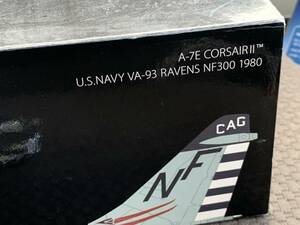センチュリーウイングス　1/72　A-7E CORSAIRⅡ U.S.NAVY VA-93 RAVENS NF300 1980　used