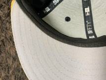 ニューエラ　ソフトバンクホークス　オーセンティック　キャップ　帽子　７5/8(60.6cm) used_画像5