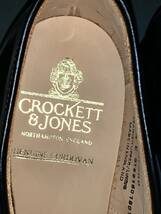 CROCKETT & JONES　クロケット&ジョーンズ　Brad ford　キャップトゥ　靴　ホーウィン社製　コードバン　LAST 341　未使用　７1/2_画像4
