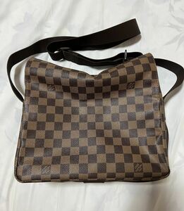 ルイヴィトン LOUIS VUITTON ナヴィグリオダミエ ショルダーバッグ 中古品 美品　メンズ レディース