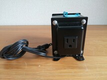 ☆変圧器工房 ステップアップトランス 変圧器 東京ゼネラル工業 1012－1K2P3P 1000W 100V→110V～120V 通電確認済み 中古_画像1