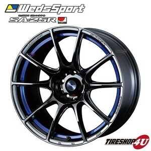 Weds Sport SA-25R SA25R 18インチ 18x7.0J 5/114.3 +47 BLCII ブルーライトクロームツー 新品ホイール1本価格 送料無料