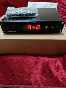 FX-AUDIO PW-6J アンプ/スピーカーセレクター[リモコン付属]　訳アリ動作品