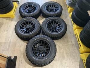 【2312025】【5本セット】DELTA FORCE OVAL 16インチ 6J -5 PCD139.7 5H + BFGoodrich All-Terrain T/A KO2 215/70R16 2022年 ジムニー 等