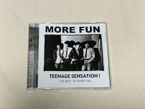 MORE FUN / TEENAGE SENSATION! THE BEST OF MORE FUN CD FIRESTARTER TEENGENERATE TWEEZERS ROCKBOTTOM BEAT CARAVAN TREEBERRYS