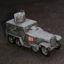 ●完成品1/144 九三式装甲自動車,”上海事変で活躍！海軍特別陸戦隊！”,日本,1930年代,自作ver_画像5