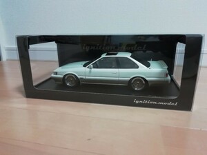 美品 1/18 ignition model イグニッションモデル 日産 Leopard レパード F31 Ultima TWINCAM TURBO BBSホイール White/Gold IG1561ミニカー