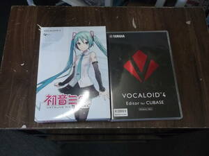 YAMAHA ヤマハ VOCALOID4 Editor for Cubaseと初音ミク V4X　ディアクティベートされているかはわかりません。