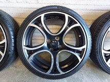 OZ WAVE 7J-17 KUMHO HS51 195-40-17(中古)4本セット_画像6