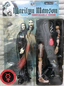 【新品未開封】フューチャーモデルズ マリリンマンソン Marilyn Manson アクションフィギュア Disposable Teens レッズ アートストーム