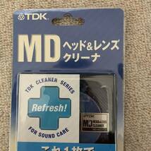 TDK MDヘッド&レンズクリーナー MD-HLC1F_画像2