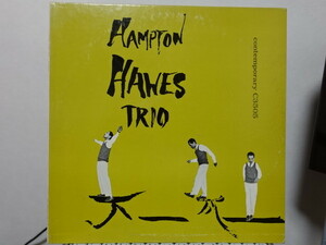 USオリジナル美盤！ ハンプトン・ホーズ／Hampton Hawes Trio／Contemporary／黄色DG／Mono／裏面2色／サウンド良好！