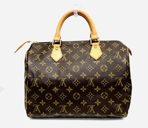 美品 LouisVuitton ルイヴィトン スピーディ30 モノグラム M41526 ハンドバッグ ミニボストンバッグ AA0014 保存袋 鞄