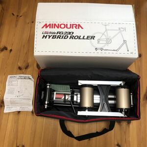 [103 unused ] Minoura MINOURA FG220 bicycle interior practice machine HYBRID ROLLEE bicycle rollers made in Japan 