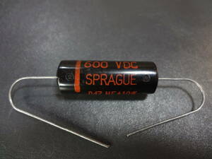 Vintage SPRAGUE 0.047μF 600V Black Beauty フィルムコンデンサー 未使用品