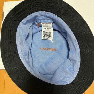 STETSON HAT ステットソン ハット ブラック Made in Italy イタリア製