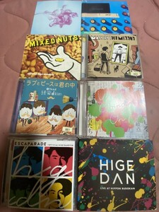 Official 髭男 dism ライブ盤 2CD+CD+アルバム CD+ミニアルバム CD+E.P.盤 CD+CD DVDシングル CD 計6枚セット(official hige dandism