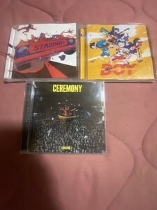 KING GNU(キングヌー )アルバム CD CEREMONY +シングル CD BOY STARDOM 計3枚セット レンタルアップ品