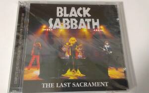 80年来日公演！BLACK SABBATHの2枚組The Last Sacrament。