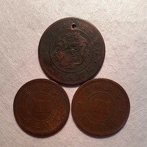 朝鮮 満州コインまとめて8枚 5分 壹角 壹分 銅貨 白銅貨 アルミ貨 在外貨幣_画像4