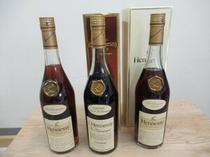 古酒 ヘネシー VSOP ブランデー 3本セット 40% 700ml