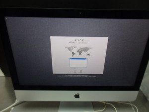 iMac13.1 OS X Mountain Lion ver10.8.5 21.5インチ 2012製 A1418 3.1GHz corei7 1TB 16GB 中古初期化済み