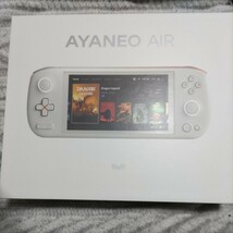 AYANEO AIR Ryzen 5 5560u オーロラホワイト　RAM16GB,ストレージ512GB 動作確認済み 中古_画像2