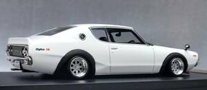 1/43　日産　スカイライン改　ケンメリ2Dr　2000GT-R　ＳＳＲマークⅢ　ホイール　 アルミ製 　深リム 街道レーサー　国産名車コレクション