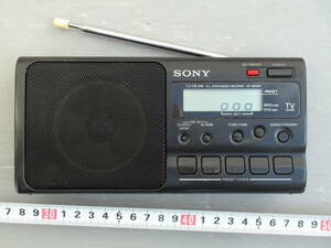 * goods with special circumstances. *SONY*AM/FM*PLL synthesizer radio *ICF-M350V* very sensitivity . is good radio. *