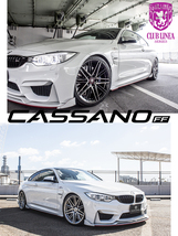 送料無料 クラブリネア CASSANO FF 9.5J-20 +41 5H-120 (20インチ) 5H120 9.5J+41【2本セット 新品】_画像2