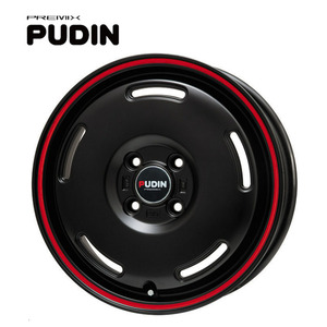 送料無料 プレミックス PUDIN 4.5J-14 +45 4H-100 (14インチ) 4H100 4.5J+45【1本単品 新品】