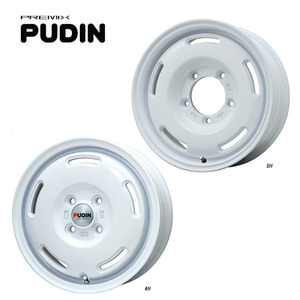 送料無料 プレミックス PUDIN 4.5J-14 +45 4H-100 (14インチ) 4H100 4.5J+45【1本単品 新品】