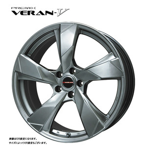 送料無料 プレミックス VERAN-V 6.5J-16 +38 5H-100 (16インチ) 5H100 6.5J+38【1本単品 新品】