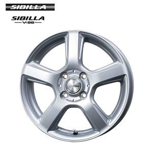 送料無料 トピー SIBILLA V 88 4J-15 +35 4H-100 (15インチ) 4H100 4J+35【4本セット 新品】