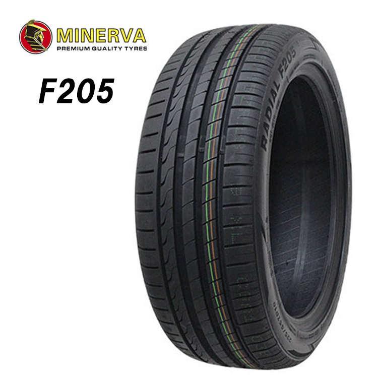 送料無料 ミネルバ サマータイヤ MINERVA F205 F205 215/40R17 87Y XL 【2本セット 新品】