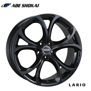 送料無料 阿部商会 MAK LARIO 8.5J-19 +35 5H-110 (19インチ) 5H110 8.5J+35【4本セット 新品】