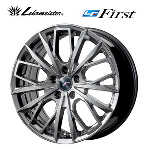 送料無料 レアマイスター L-F First 7J-17 +45 5H-114.3 (17インチ) 5H114.3 7J+45【4本セット 新品】