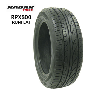 送料無料 レーダー サマータイヤ RADAR RPX800 RUNFLAT RPX800 ランフラット 195/55R16 91W XL 【1本単品 新品】