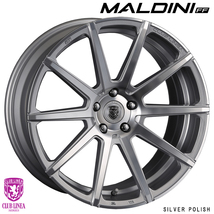 送料無料 クラブリネア MALDINI FF 8J-19 +36 5H-120 (19インチ) 5H120 8J+36【4本セット 新品】_画像1