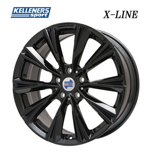 送料無料 ケレナーズ X-LINE 7.5J-17 +52 5H-112 (17インチ) 5H112 7.5J+52【1本単品 新品】